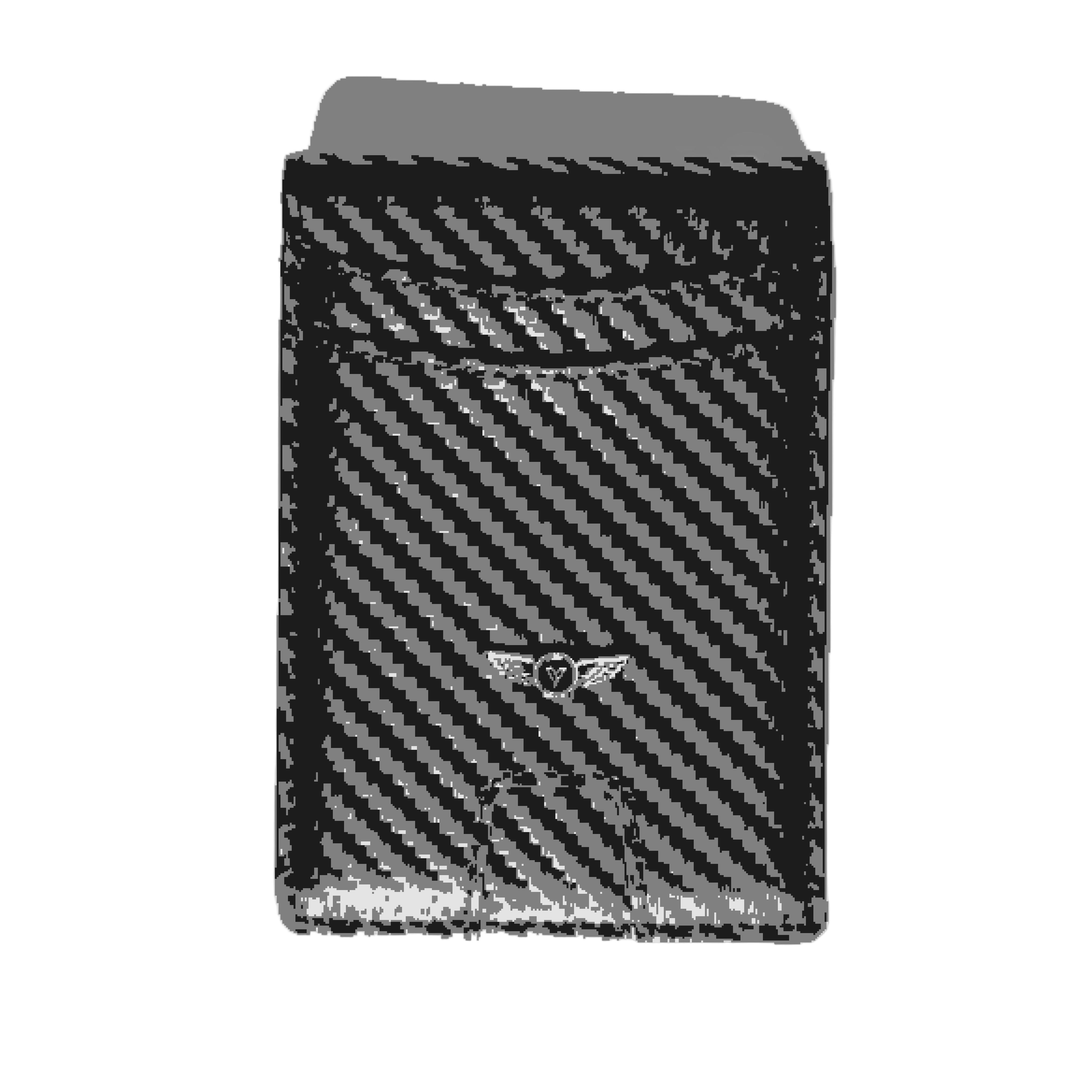 Verutti Men's Leather Wallet in Black Cowhide, Model VRW-1015-1